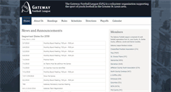 Desktop Screenshot of gatewayfootballleague.com
